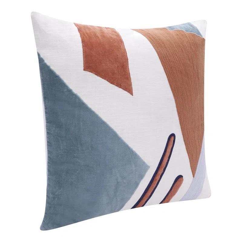 Astri Modern Patchwork Handmade Cotton Decorative Throw Pillow
