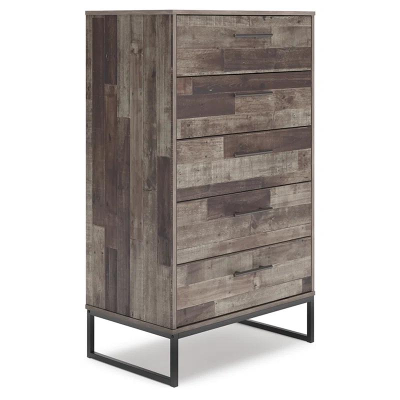 Neilsville 5 Drawer 29.88" W Chest