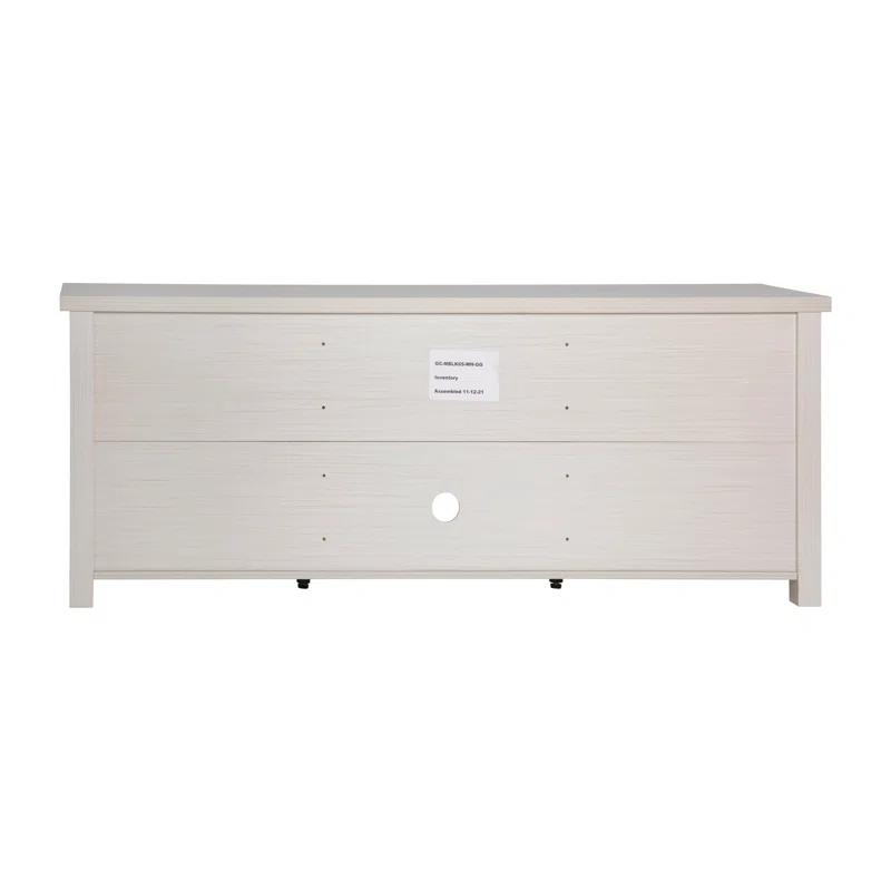 Flash Furniture Hatteras Classic TV Stand for up to 80" TVs with Glass Fronted Doors