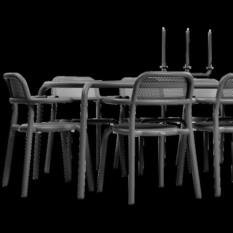 Anthracite Aluminum Modern Outdoor Candelabra