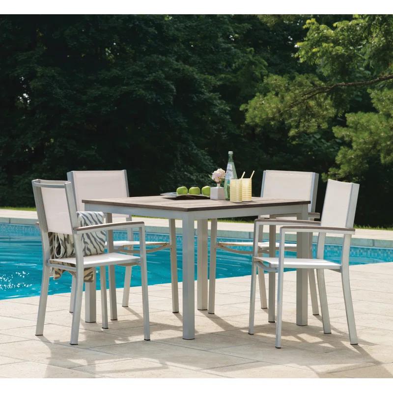 Travira Stacking Patio Arm Chair