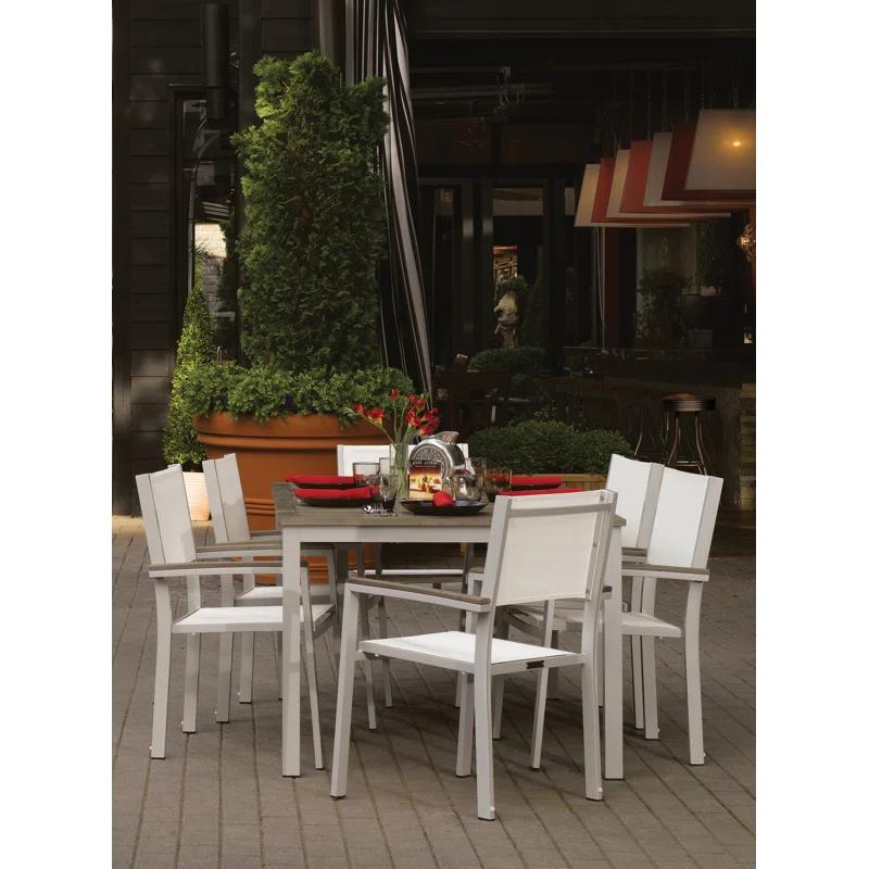 Travira Stacking Patio Arm Chair