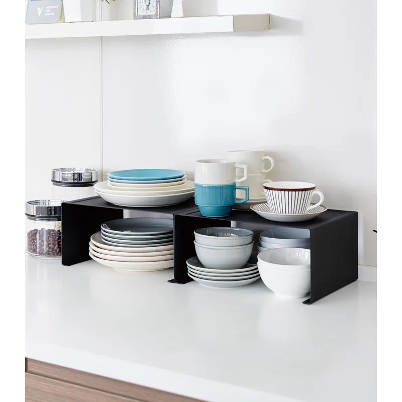 Yamazaki Tower Large Black Kitchen Steel Rack