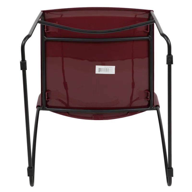 Flash Furniture Antonia 661 lb. Capacity Stack Chair with Air-Vent Back and Powder Coated Sled Base