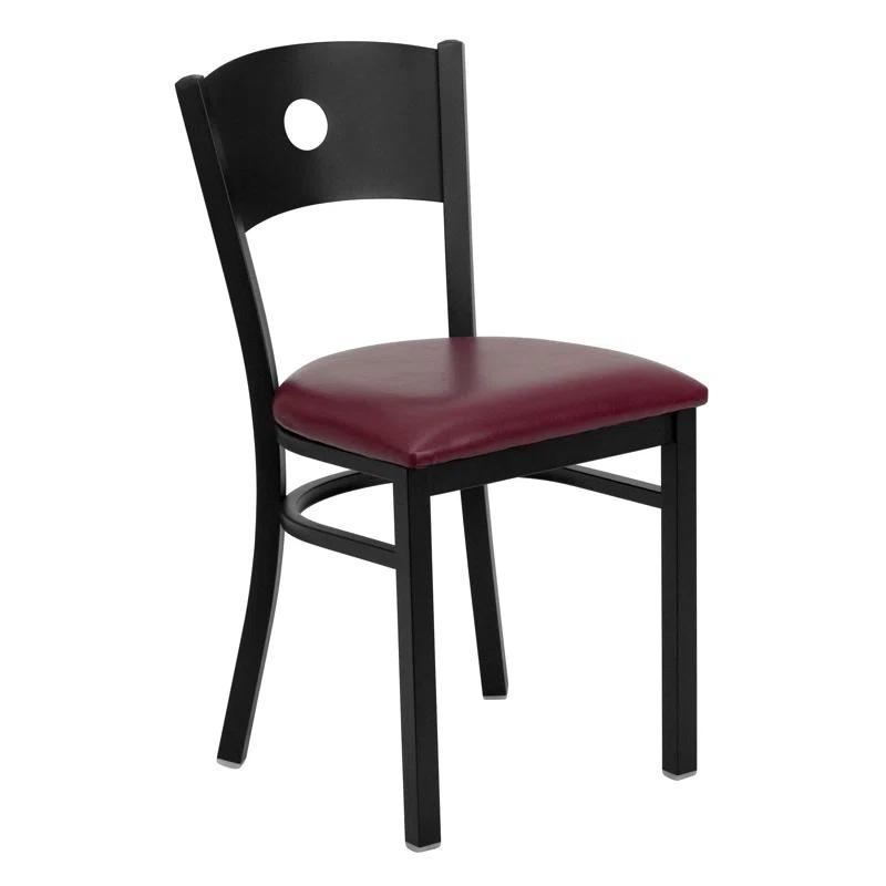 Flash Furniture Merlina Circle Back Metal Restaurant Chair