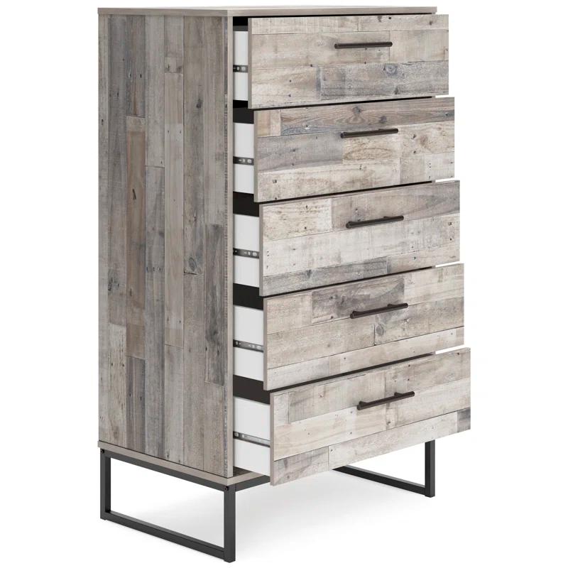 Neilsville 5 Drawer 29.88" W Chest