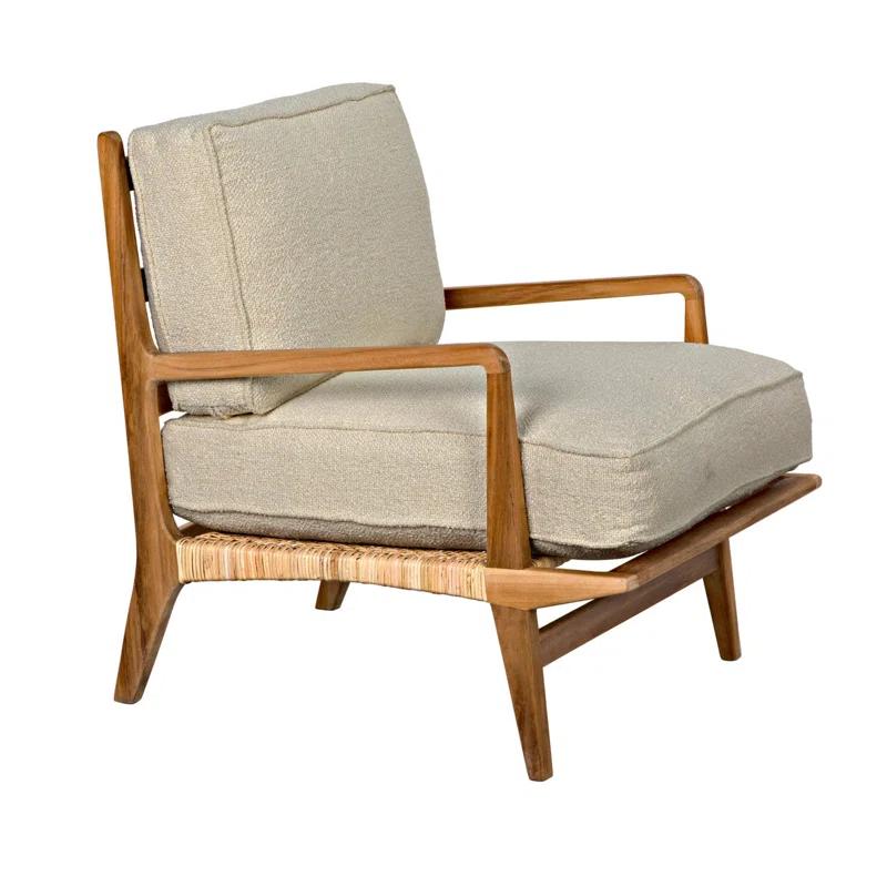 Noir Allister Upholstered Armchair