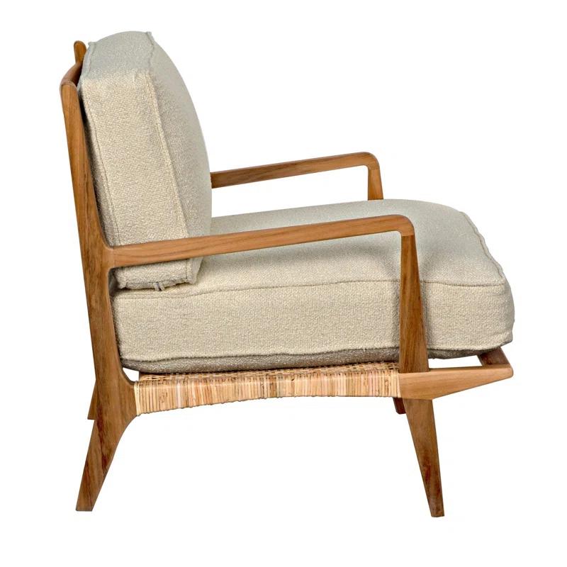 Noir Allister Upholstered Armchair
