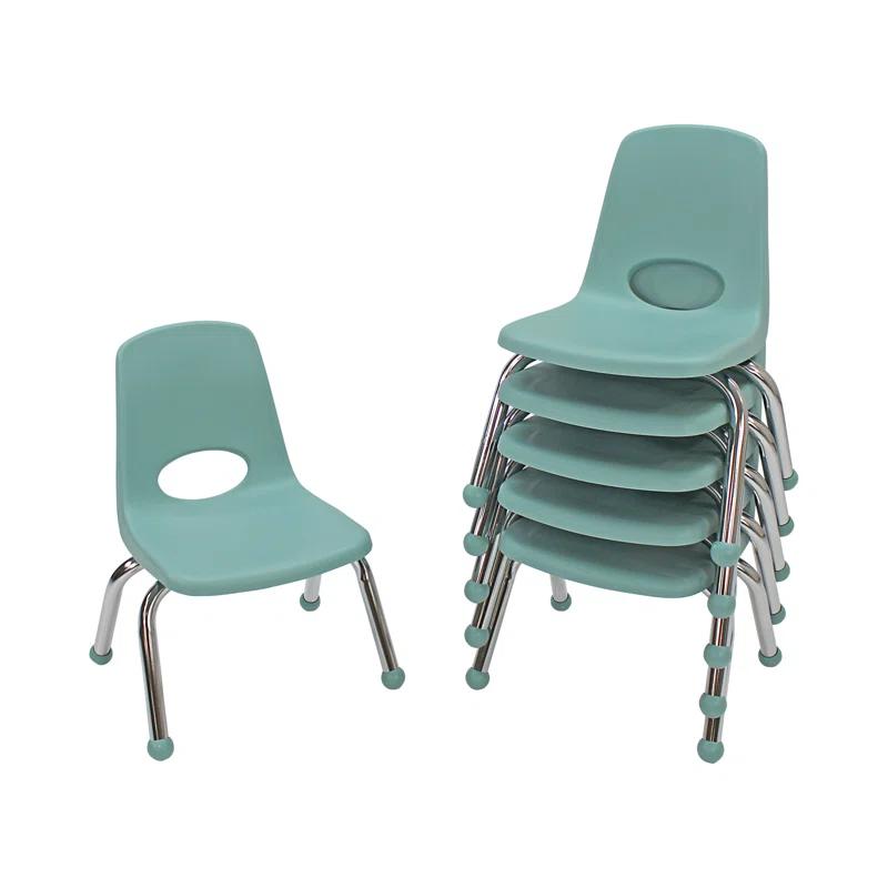 Factory Direct Partners Stacking Classroom Chair ( Set of 6 ) (Set of 6)