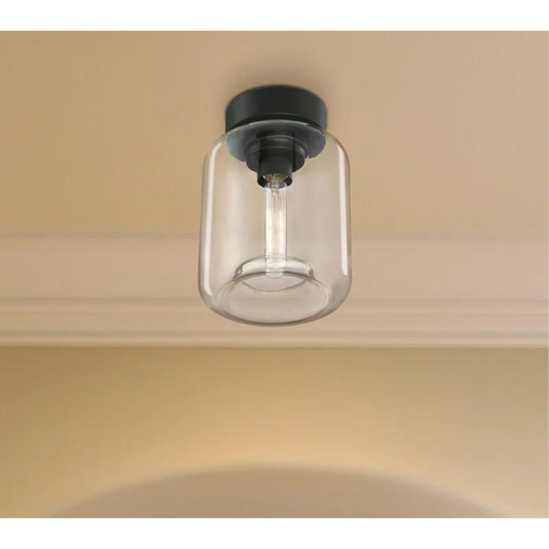 Judd Glass Semi Flush Mount
