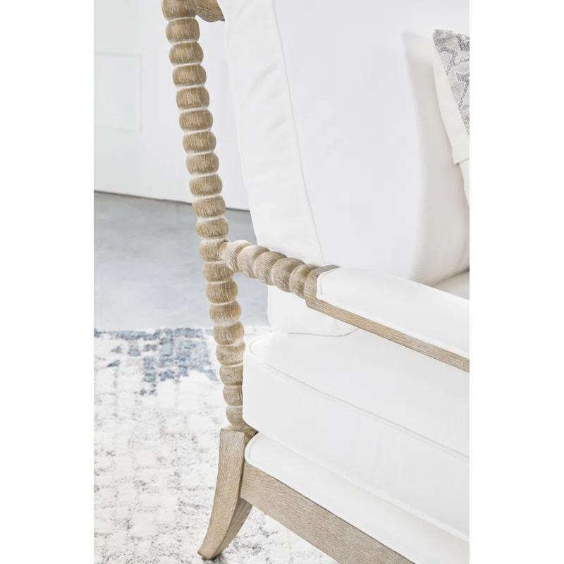 Rosalind Wheeler Chaddrick Stitch Hand Round Arms Down Feather Chaise Lounge