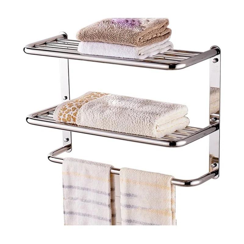 3 Wall Mounted Required Towel Rack