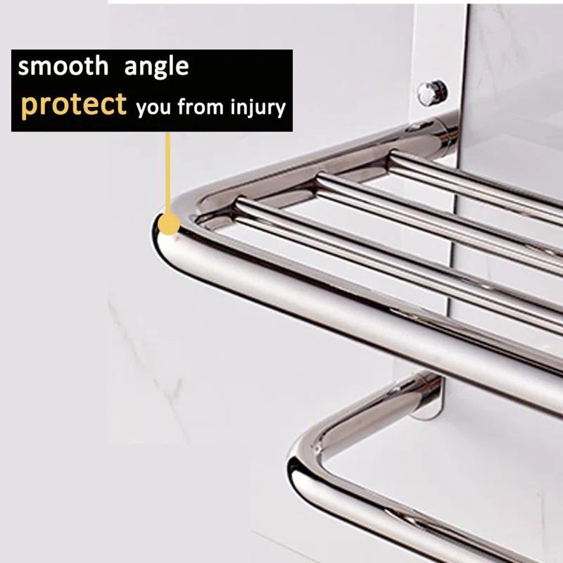 3 Wall Mounted Required Towel Rack