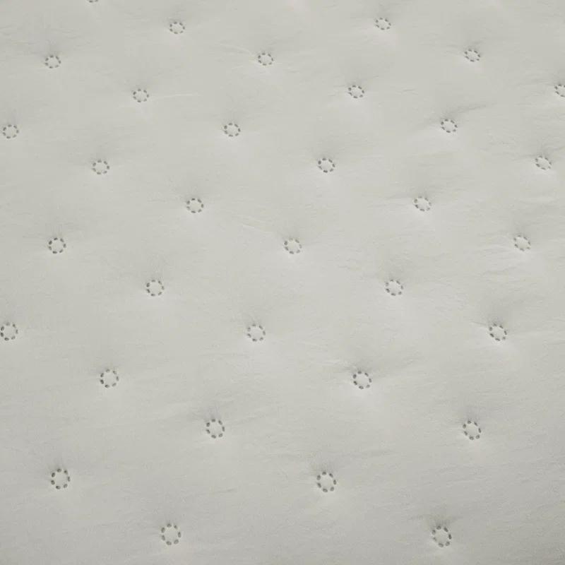 Lush Decor Reyna Ruffle Microfiber Reversible 3 Piece Quilt Set (Set of 3)