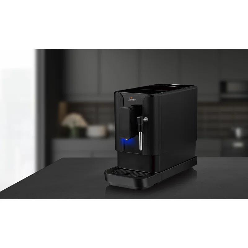 Elite Infinite Black 17.5" Automatic Espresso Machine with Grinder