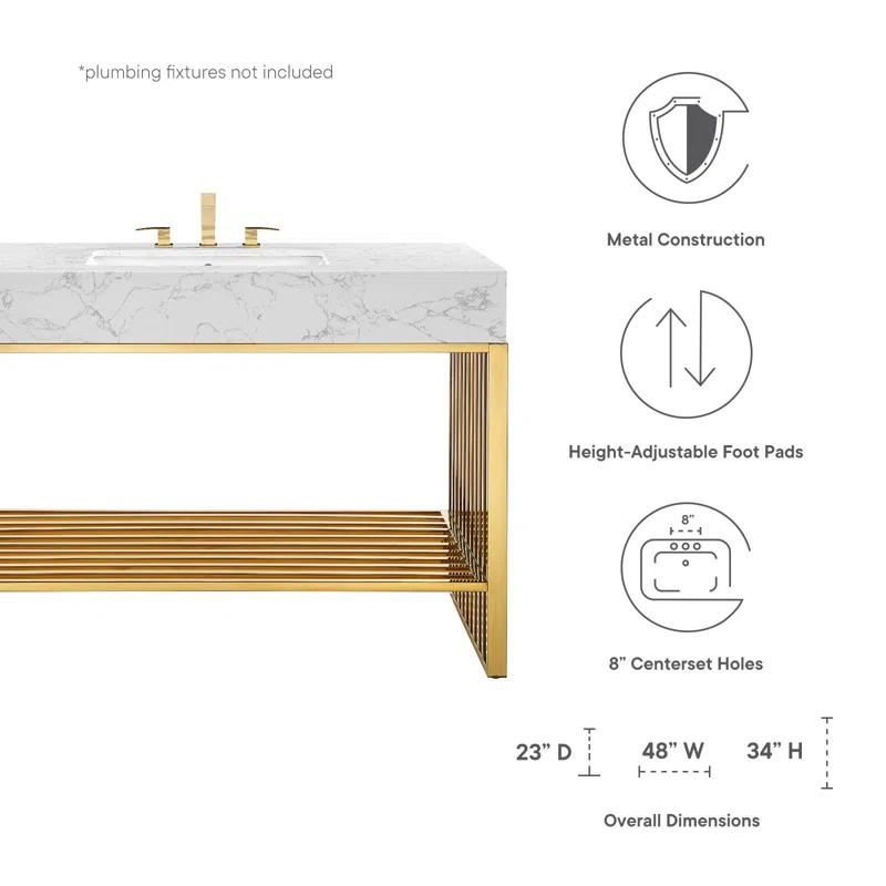 Modway Modway Gridiron 48" Bathroom Vanity