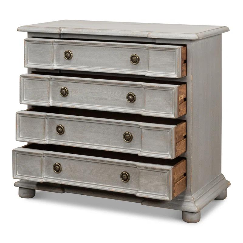 Sarreid Ltd Markey 4 Drawer Accent Chest