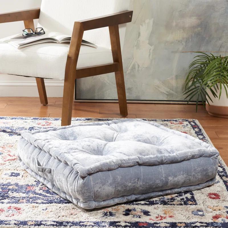 Safavieh Belia Buttons Reversible Throw Pillow