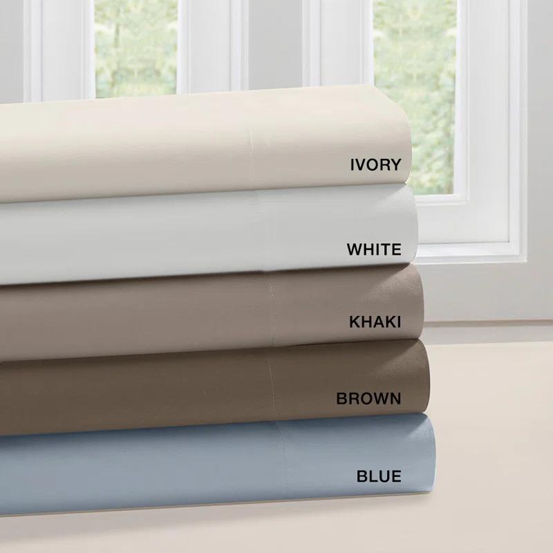 Madison Park 3M Microcell Luxurious Brushed Microfiber Deep Pocket Sheet Set