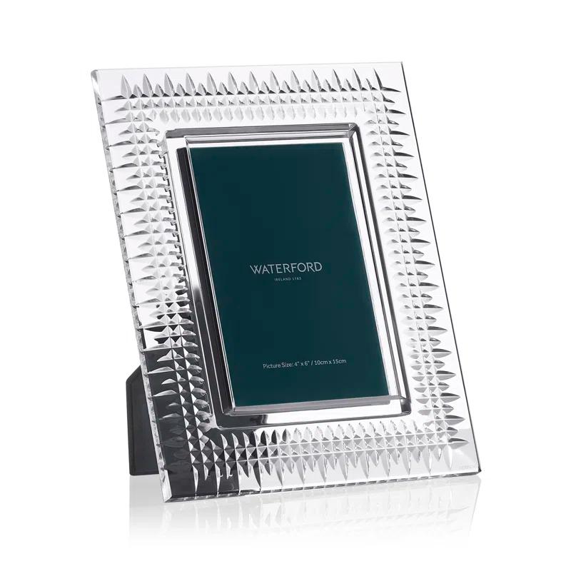 Radiant Crystal 4x6 Rectangular Tabletop Photo Frame