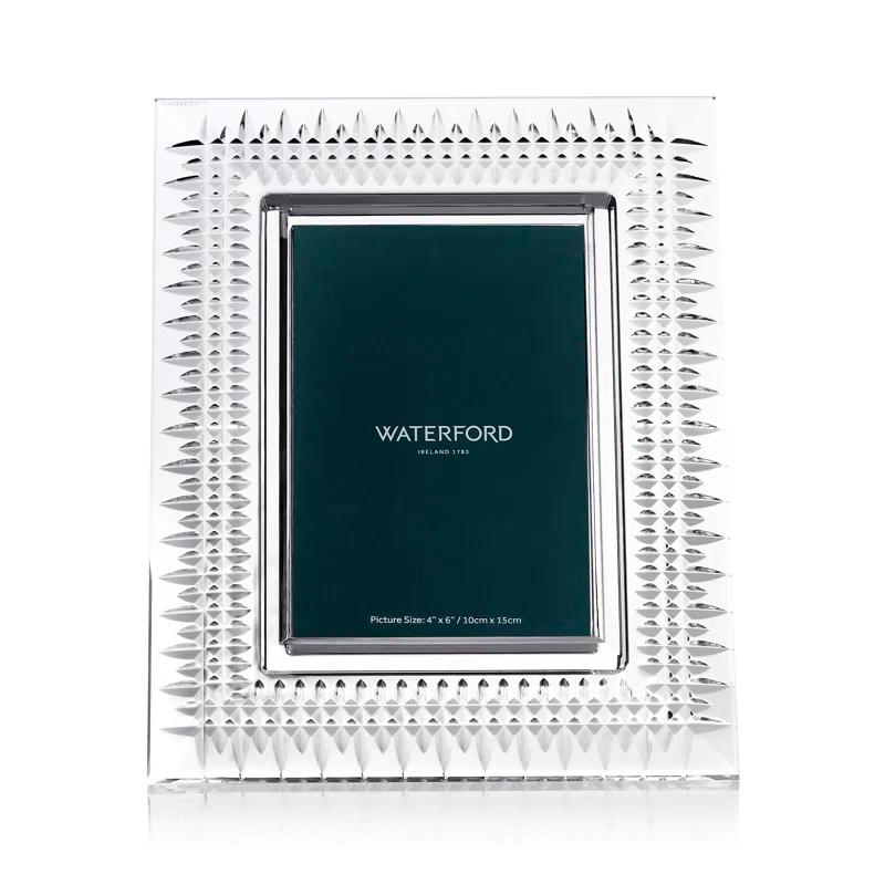 Radiant Crystal 4x6 Rectangular Tabletop Photo Frame