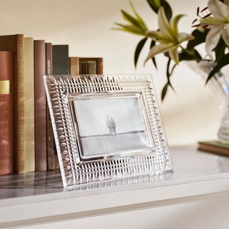 Radiant Crystal 4x6 Rectangular Tabletop Photo Frame