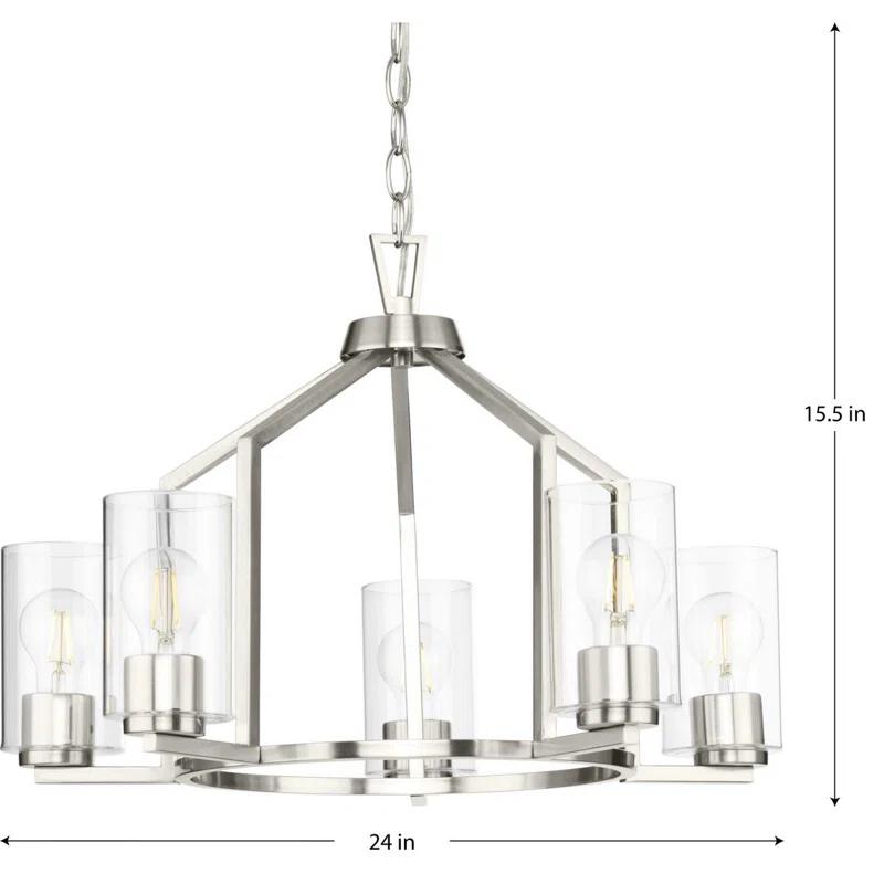17 Stories 5 - Light Dimmable Geometric Chandelier