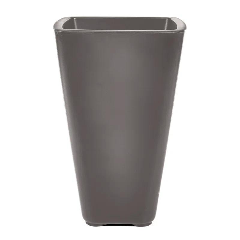 Step2 Bridgeview Square Tall Tapered Plastic Outdoor Planter & Reviews | Wayfair