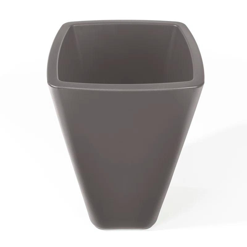 Step2 Bridgeview Square Tall Tapered Plastic Outdoor Planter & Reviews | Wayfair