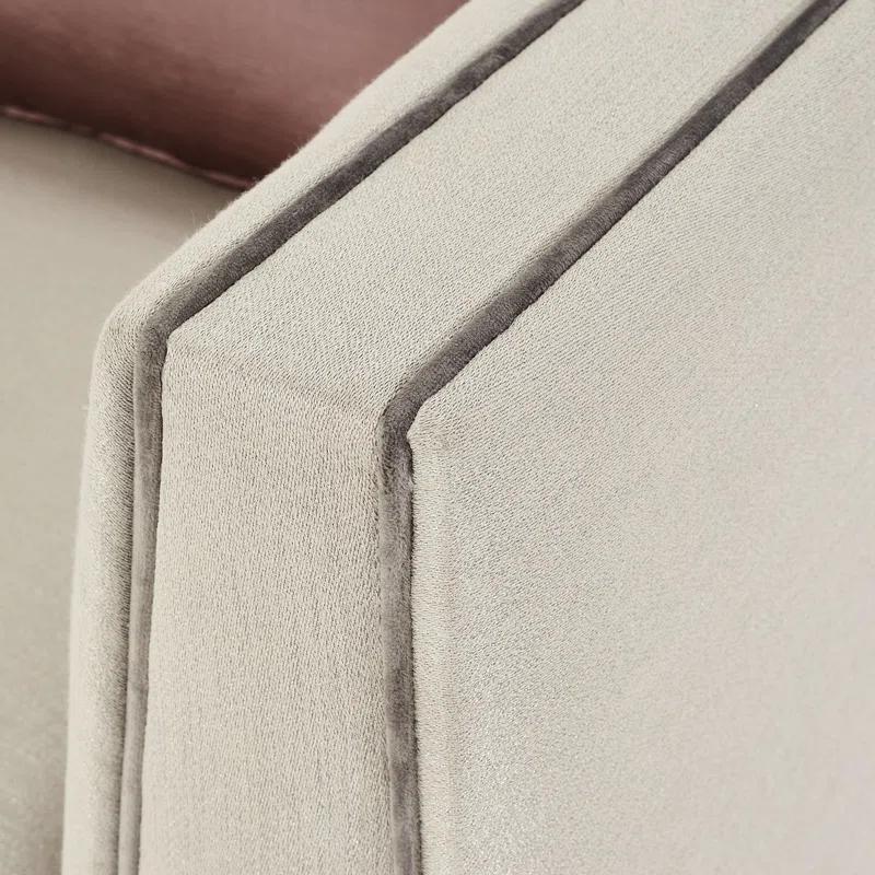 Michael Amini Linea Upholstered Barrel Chair