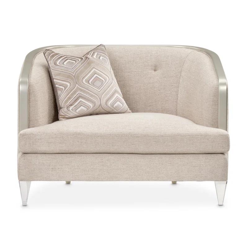 Michael Amini Camden Court Upholstered Chair And A Half