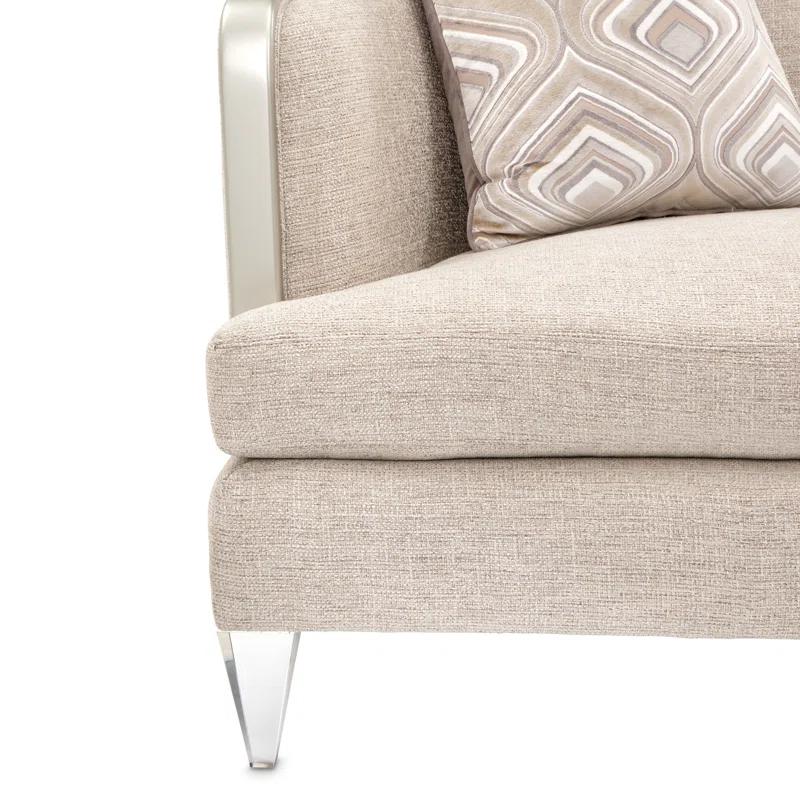 Michael Amini Camden Court Upholstered Chair And A Half