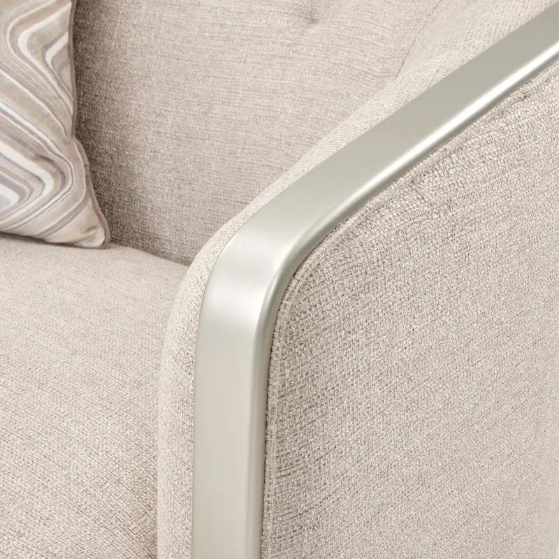Michael Amini Camden Court Upholstered Chair And A Half