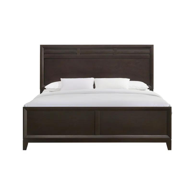 Picket House Furnishings Warren KingPanel Bedroom Set In Merlot