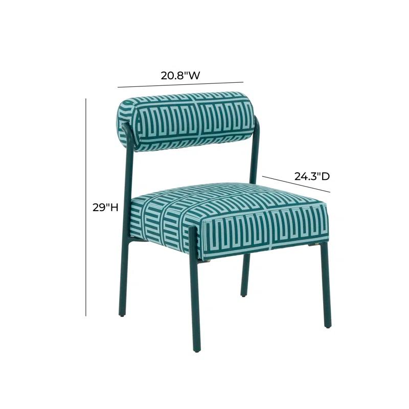 Willa Arlo™ Interiors Canvey Velvet Side Chair