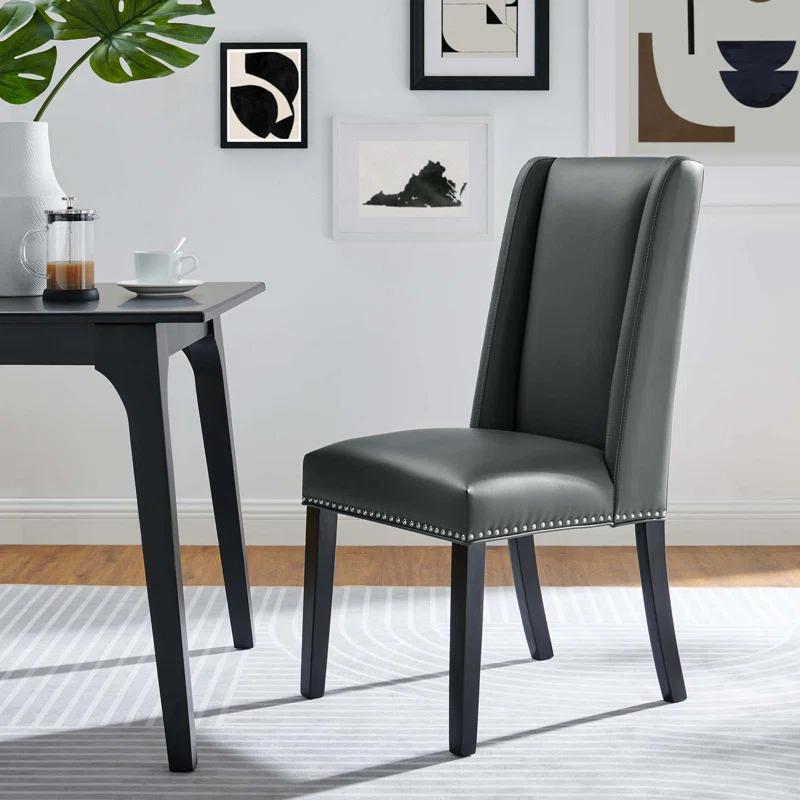 Modway Baron Dining Chair Vinyl (Set of 2)