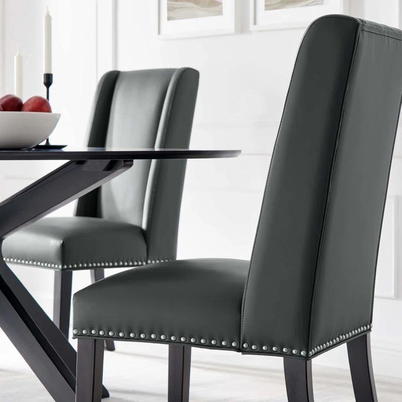 Modway Baron Dining Chair Vinyl (Set of 2)