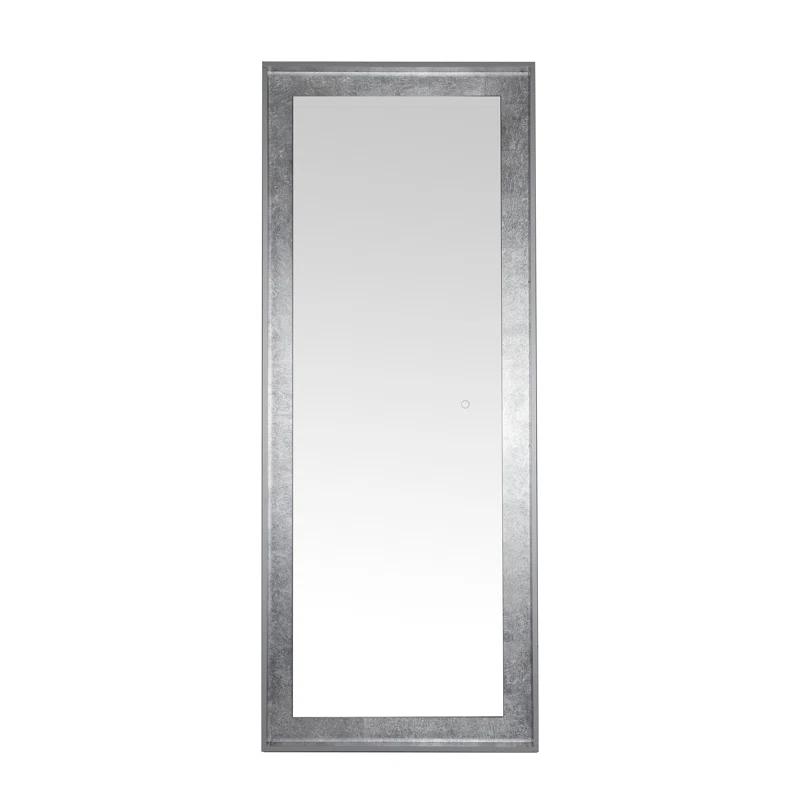 Montauk 26" Silver Grey Aluminum LED Rectangular Mirror