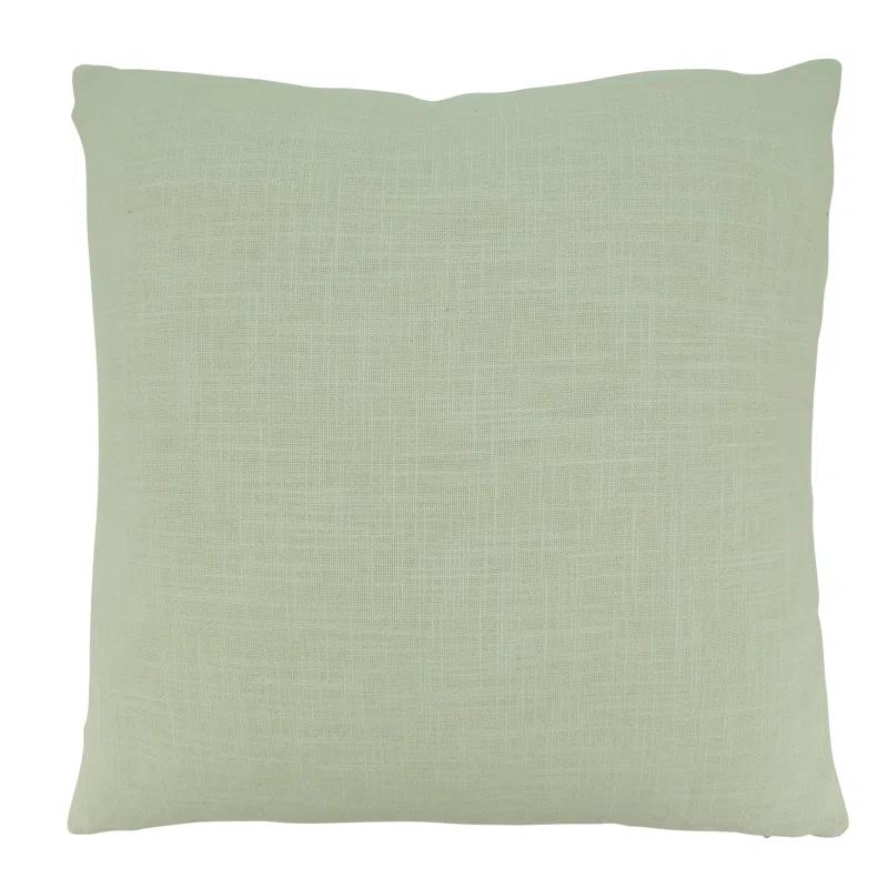 Neutral Geometric Pattern Square Throw Pillow with Polyester Fill