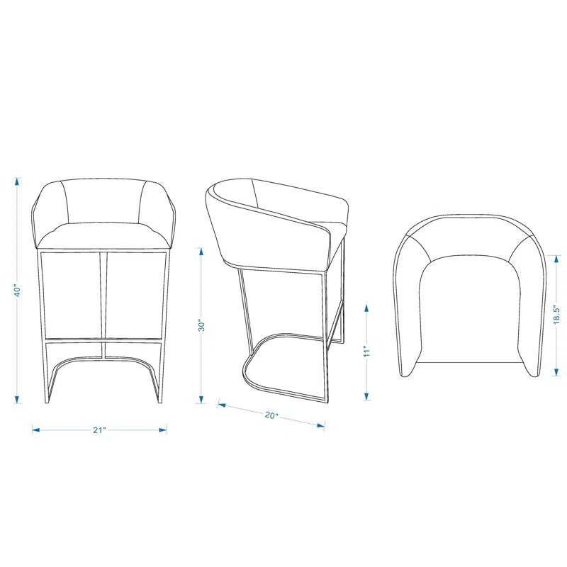 Vinnie Bar & Counter Stool