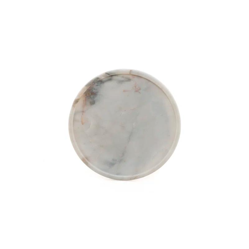 Nicholas Side Table - White Marble