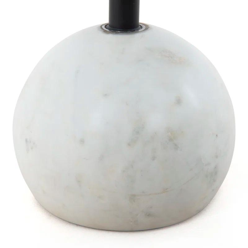 Nicholas Side Table - White Marble