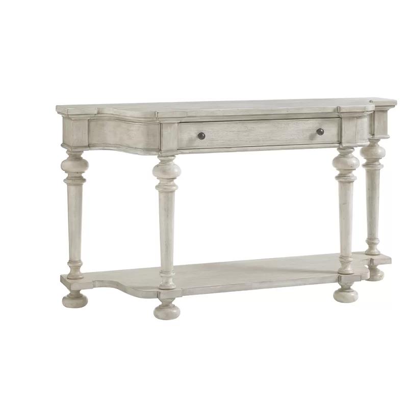 Lexington Oyster Bay Elegance Off-White Sideboard with Turned Legs