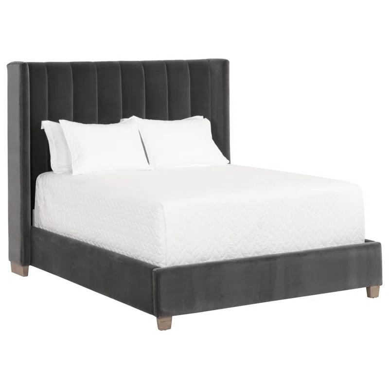 Everly Quinn Taiyab Upholstered Platform Bed