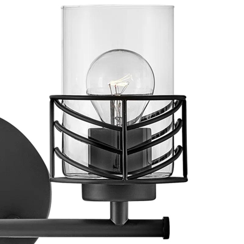 Hinkley Della Two-Light Chevron Bath Vanity