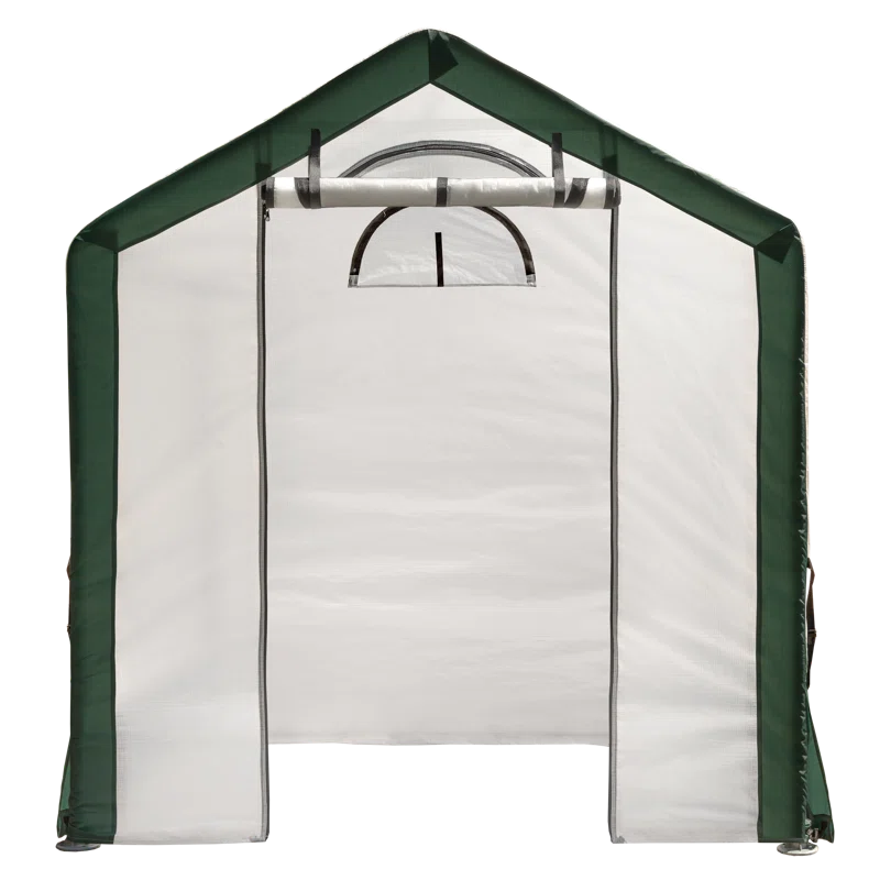 Miracle-Gro Compact 6x6 All-Season Waterproof Greenhouse with Luminate Fabric