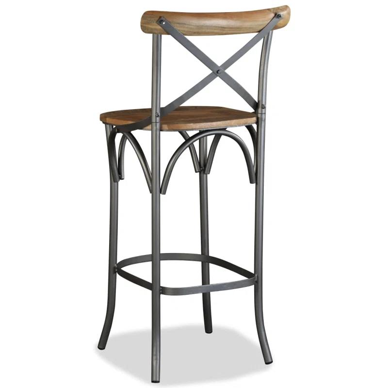 VidaXL VidaXL Bar Stool Solid Mango Wood