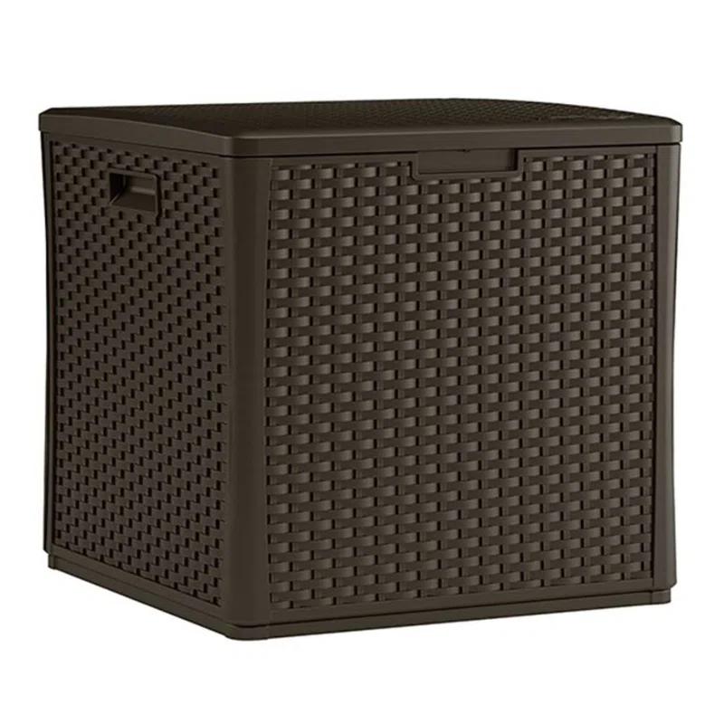 Suncast Suncast 26.75'' W 60 Gallons Water Resistant Resin Lockable Deck Box