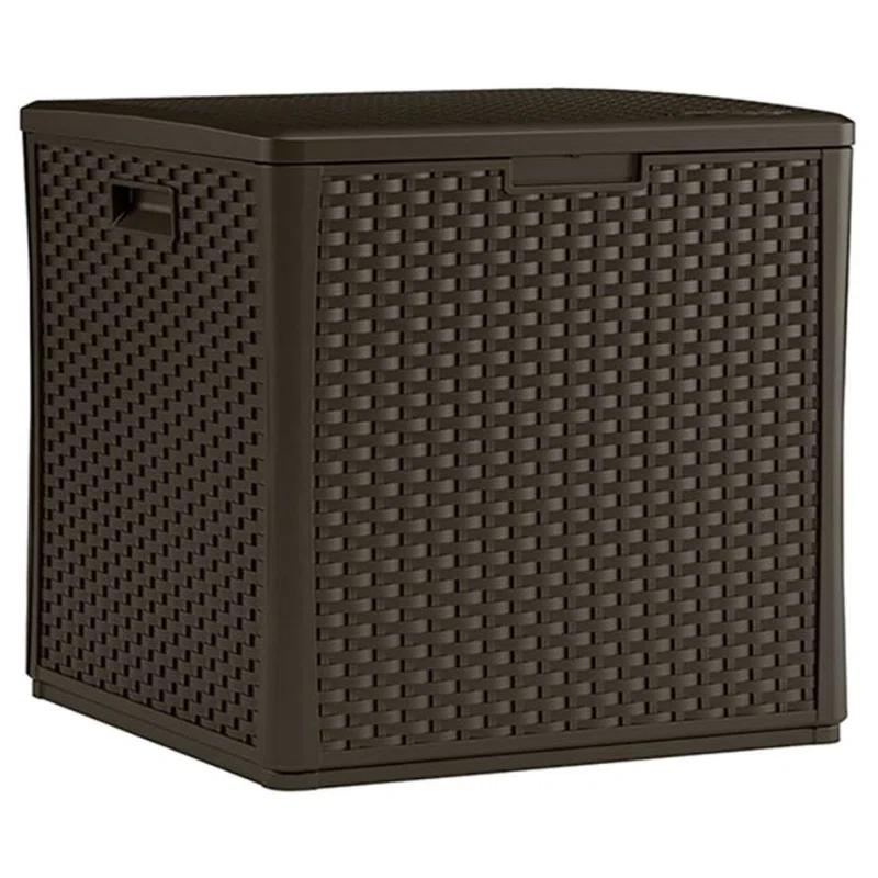 Suncast Suncast 26.75'' W 60 Gallons Water Resistant Resin Lockable Deck Box