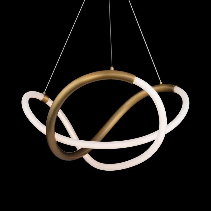 Solo Dimmable LED Geometric Chandelier